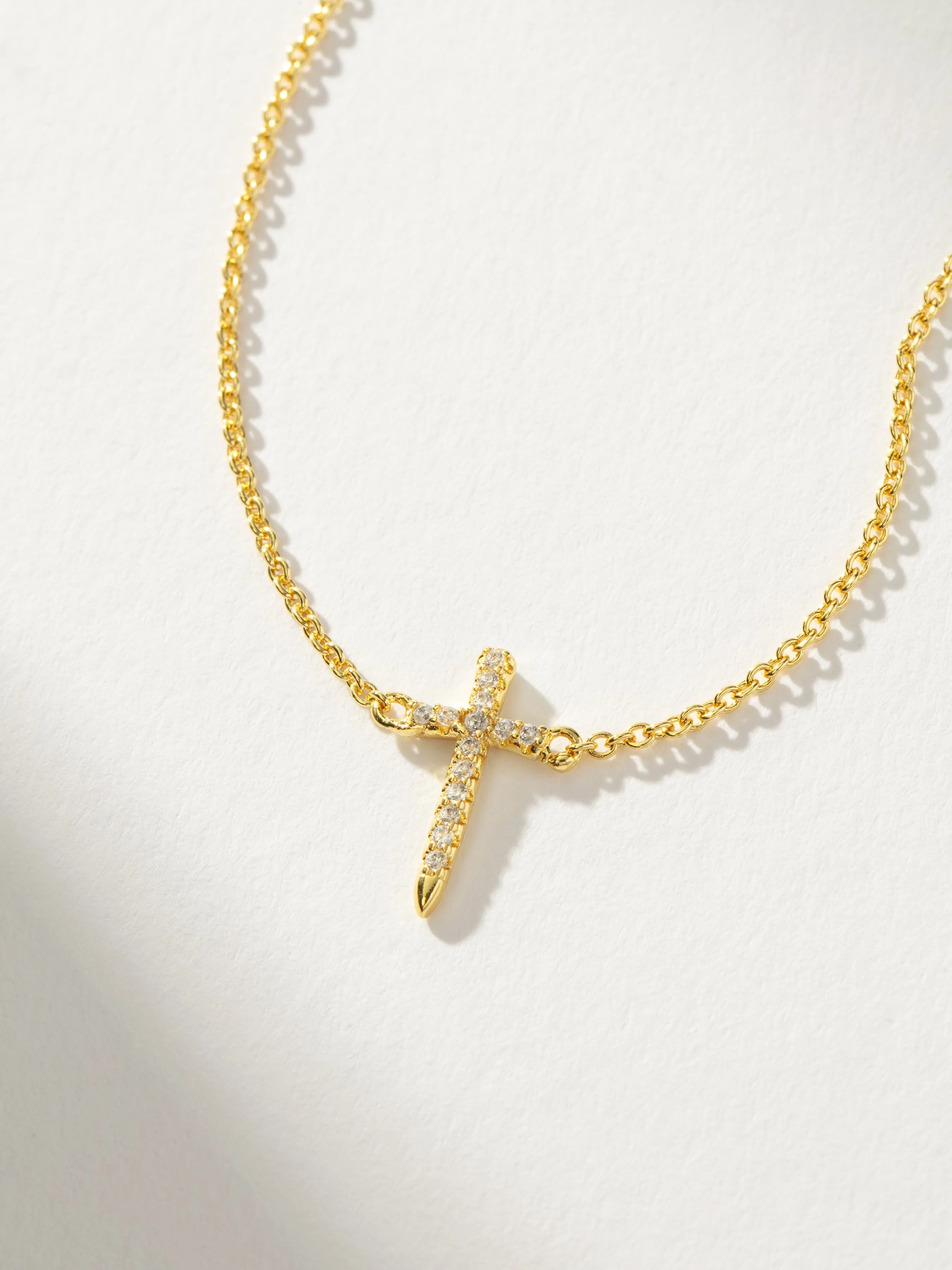 Simple Cross Necklace