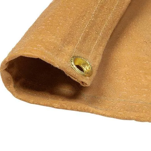 Tan Canvas Tarp 6' x 8' (Blowout Sale)