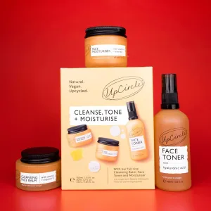 UpCircle Cleanse, Tone & Moisturise Set