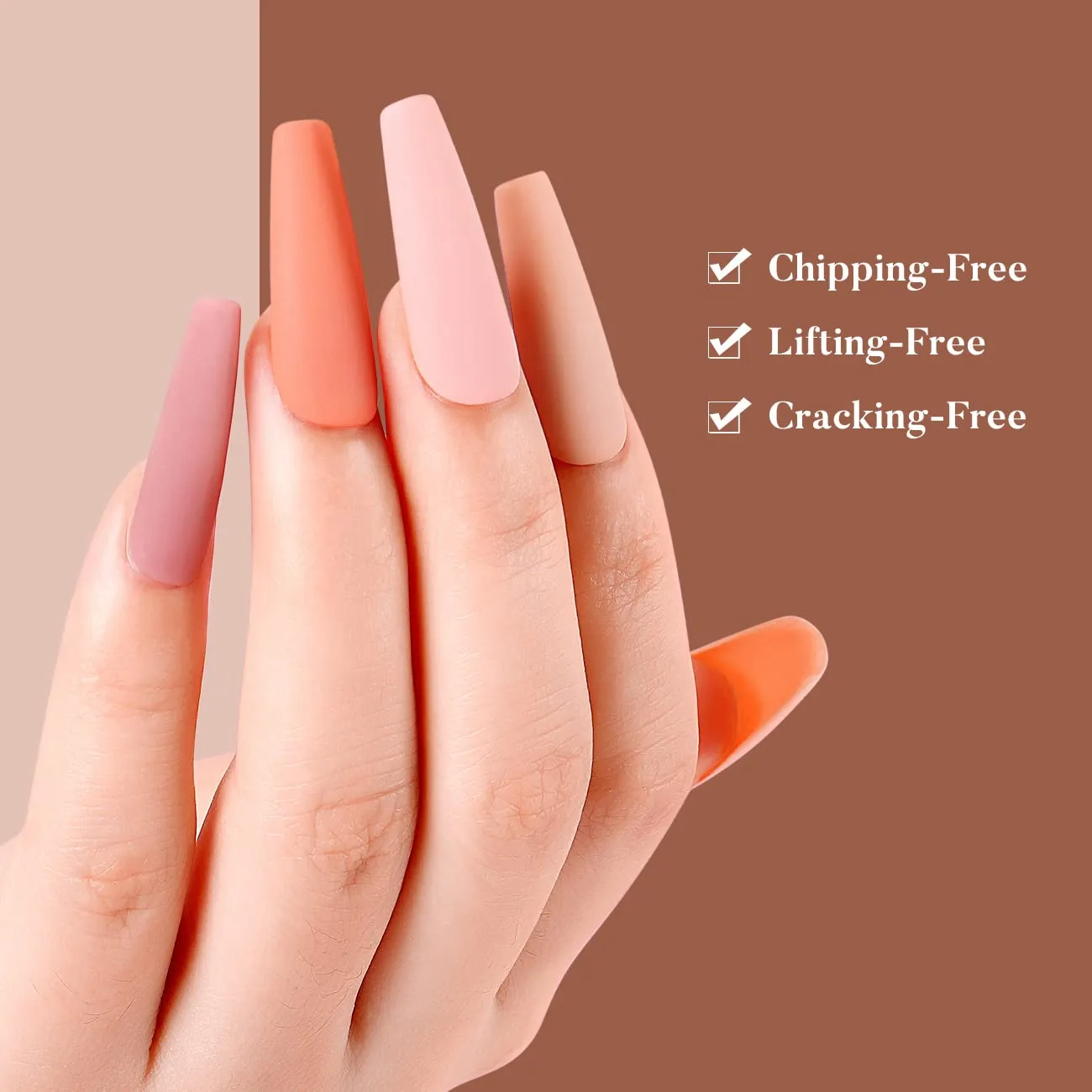 Wine Brown Neutral Gel Nail Polish （SET12-4_8ML）