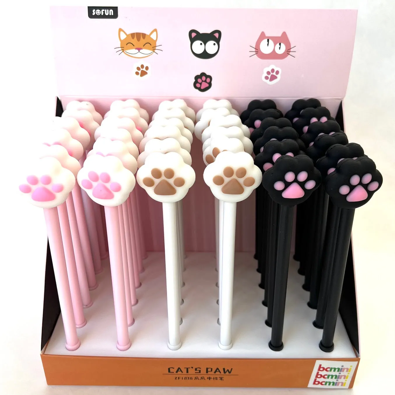 X 22446 CAT PAW GEL PEN-DISCONTINUED