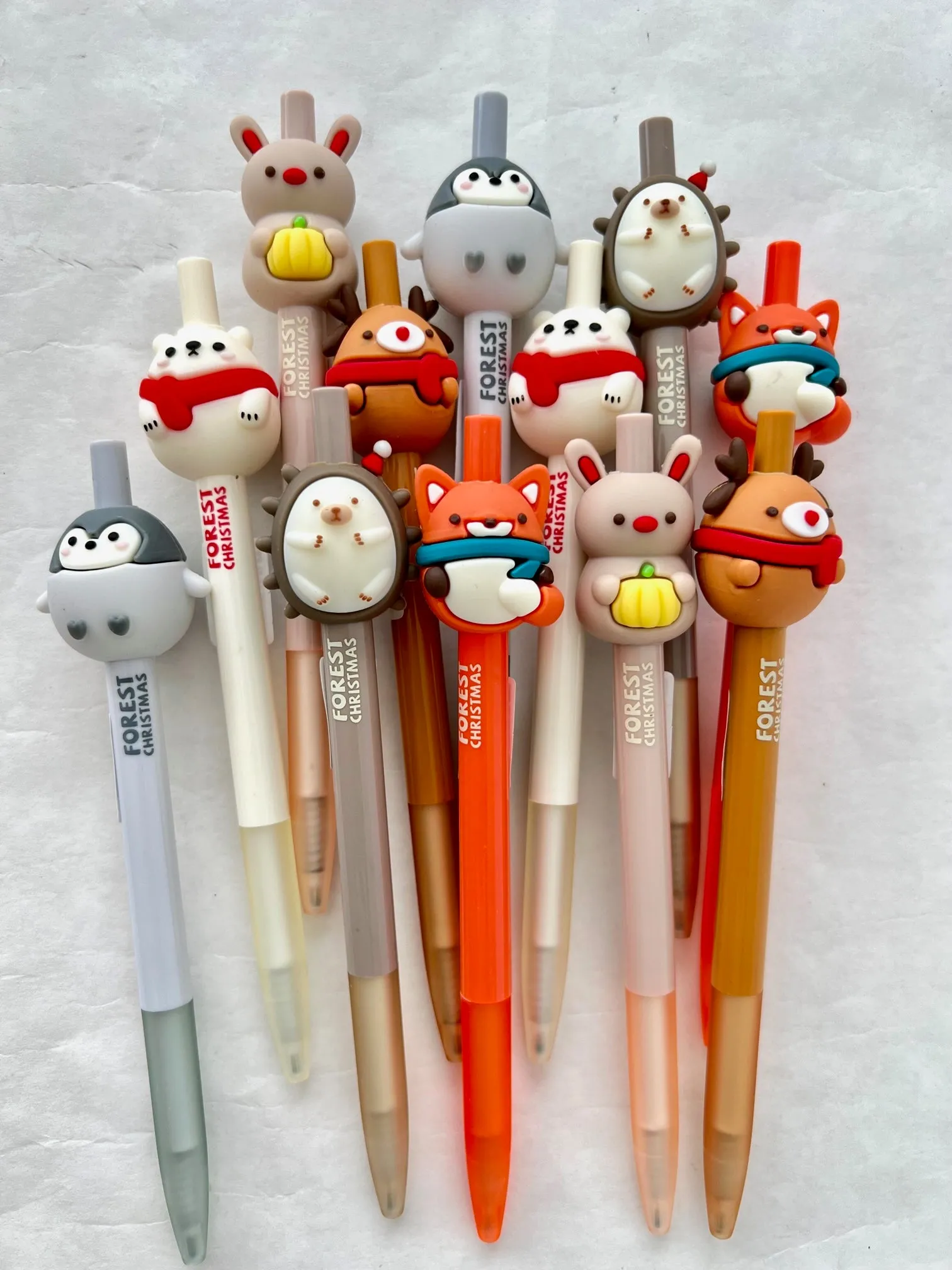 X 22571 FOREST CHRISTMAS ANIMALS GEL PEN-DISCONTINUED